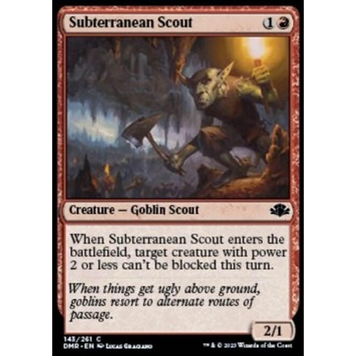 Subterranean Scout - Subterranean Scout - [DMR] [NM] [Foil]