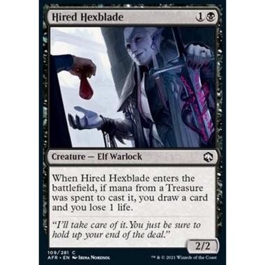 Hired Hexblade - Lama del Sortilegio Mercenaria - [AFR] [NM]