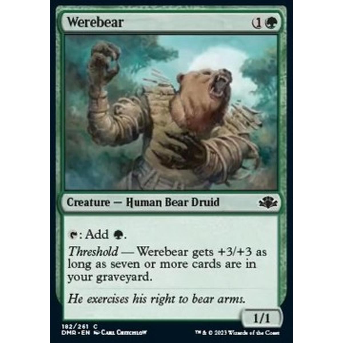 Werebear - Werebear - [DMR] [NM] [Foil]