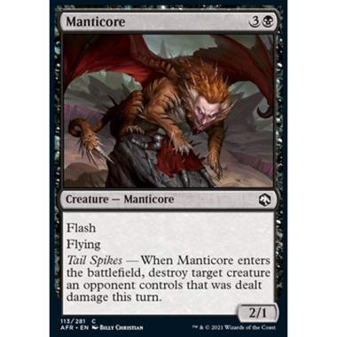 Manticore - Manticora - [AFR] [NM]