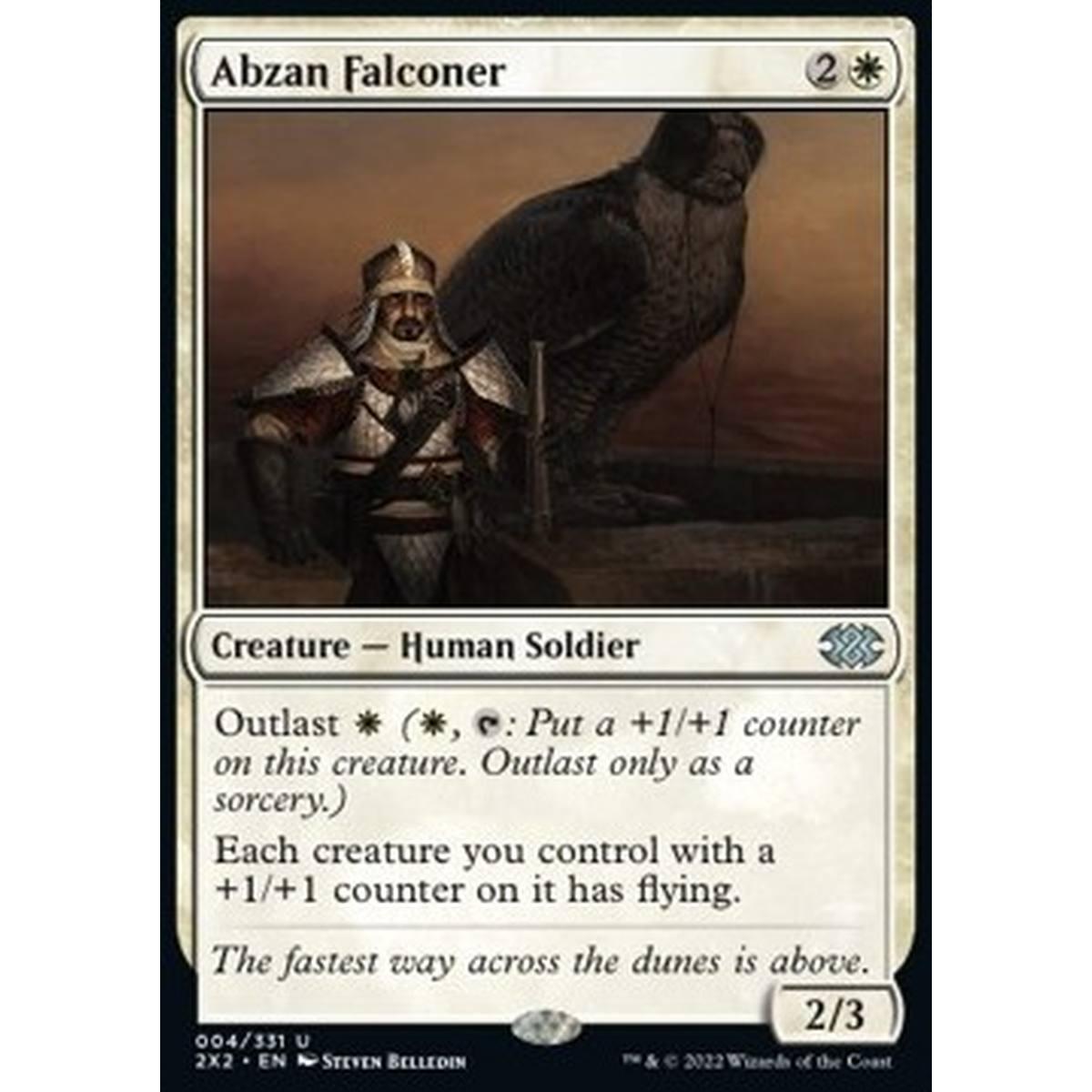 Abzan Falconer - ã¢ãƒã¶ãƒ³ã®é·¹åŒ - [2X2] [NM] [Foil]