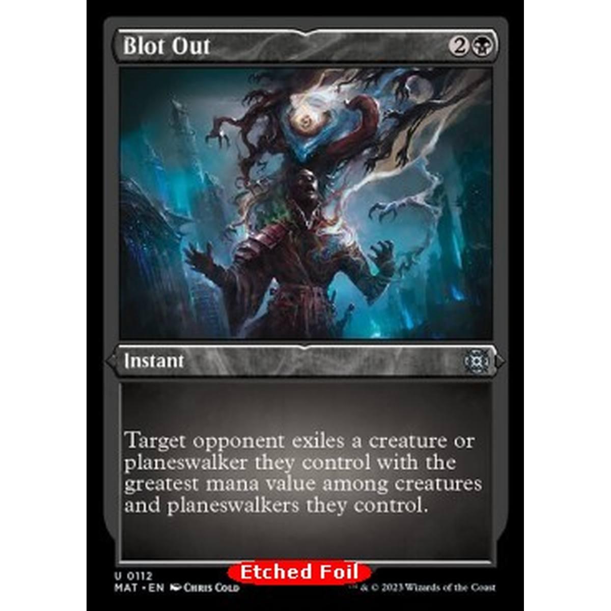 Blot Out (V.2) - Blot Out (V.2) - [XMAT] [NM] [Foil]