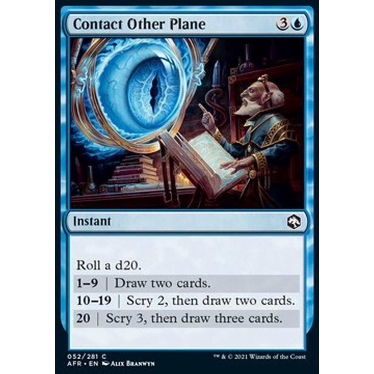 Contact Other Plane - Contattare Altri Piani - [AFR] [NM]