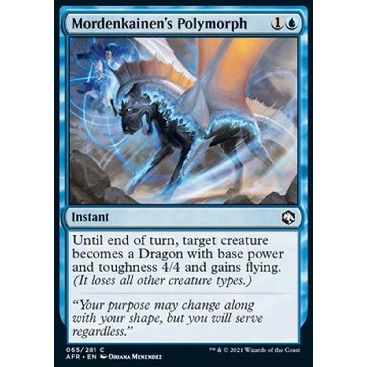 Mordenkainen's Polymorph - Metamorfosi di Mordenkainen - [AFR] [NM]