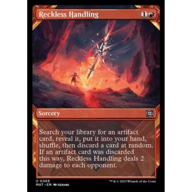 Reckless Handling (V.1) - Reckless Handling (V.1) - [XMAT] [NM] [Foil]