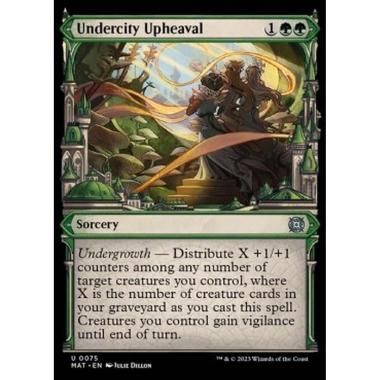 Undercity Upheaval (V.1) - Undercity Upheaval (V.1) - [XMAT] [NM] [Foil]