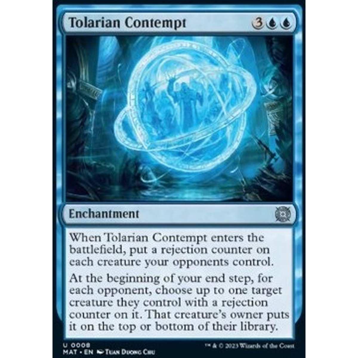 Tolarian Contempt - Tolarian Contempt - [MAT] [NM] [Foil]