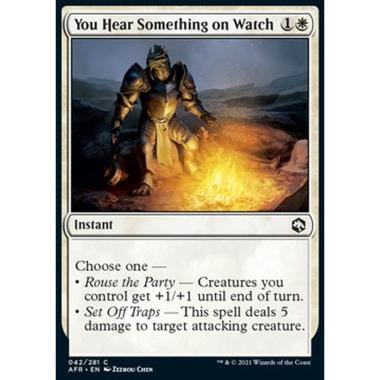 You Hear Something on Watch - Senti Qualcosa nel Turno di Guardia - [AFR] [NM]