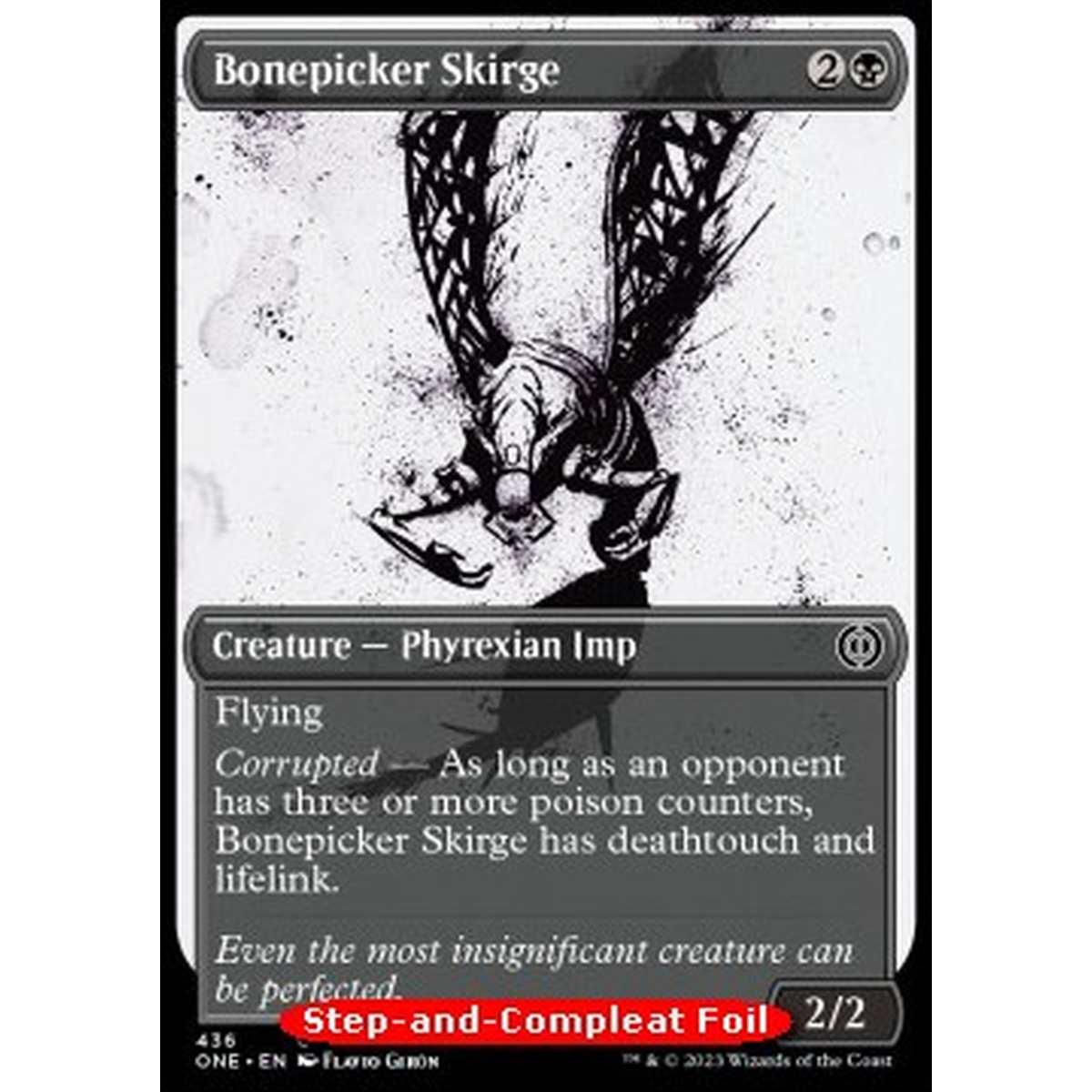 Bonepicker Skirge (V.2) - Bonepicker Skirge (V.2) - [XONE] [NM] [Foil]
