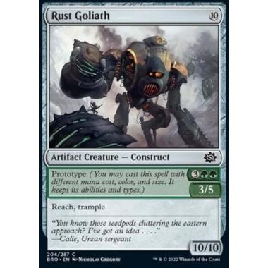 Rust Goliath - Rust Goliath - [BRO] [NM] [Foil]