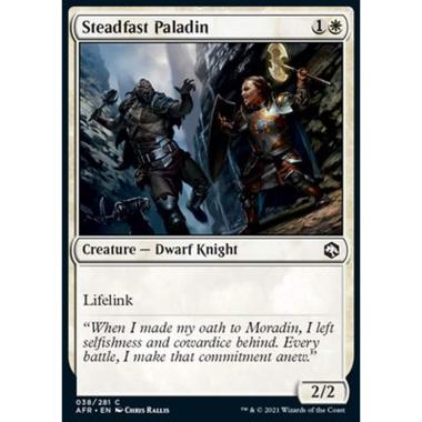 Steadfast Paladin - Paladina Risoluta - [AFR] [NM]