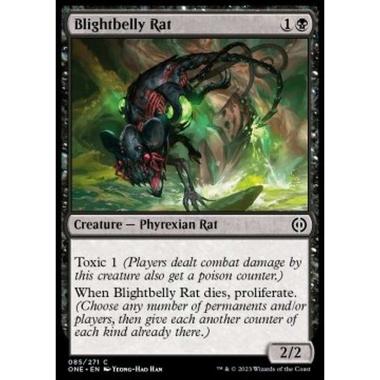 Blightbelly Rat - Blightbelly Rat - [ONE] [NM] [Foil]