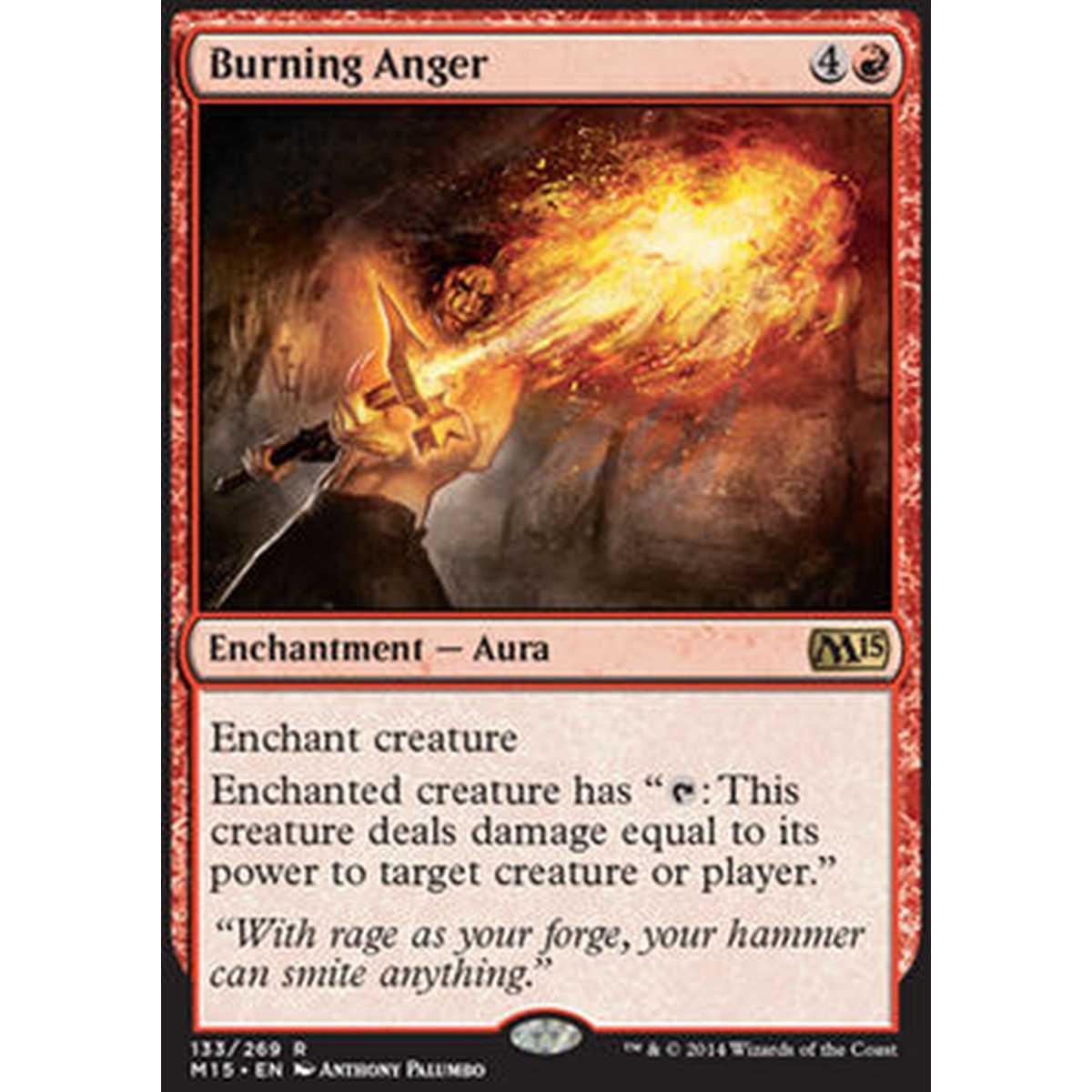 Burning Anger - Collera Bruciante - [M15] [NM]