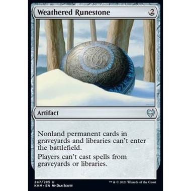 Weathered Runestone - Pietra Runica Segnata dal Tempo - [KHM] [NM]