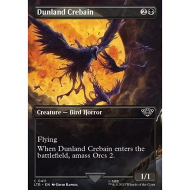 Dunland Crebain - Dunland Crebain - [XLTR] [NM] [Foil]