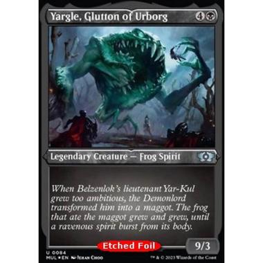Yargle, Glutton of Urborg (V.2) - Yargle, Ingordo di Urborg (V.2) - [MUL] [NM] [Foil]