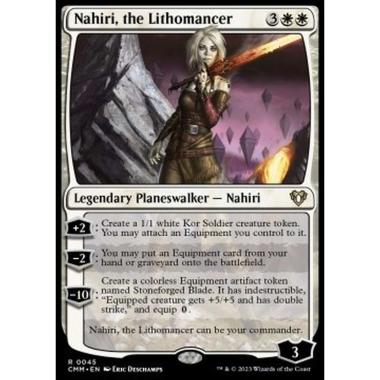 Nahiri, the Lithomancer - Nahiri, the Lithomancer - [CMM] [NM]