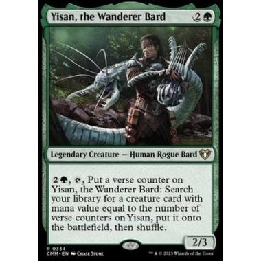 Yisan, the Wanderer Bard - Yisan, the Wanderer Bard - [CMM] [NM]