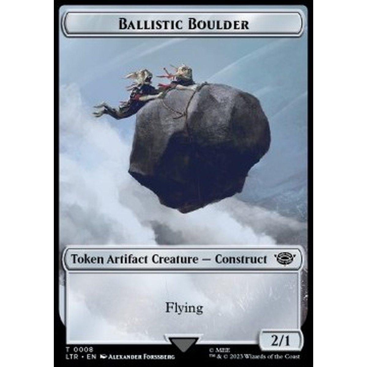 Ballistic Boulder Token (A 2/1) // Food Token (V.3) - Ballistic Boulder Token (A 2/1) // Food Token (V.3) - [XLTR] [NM] [Foil]