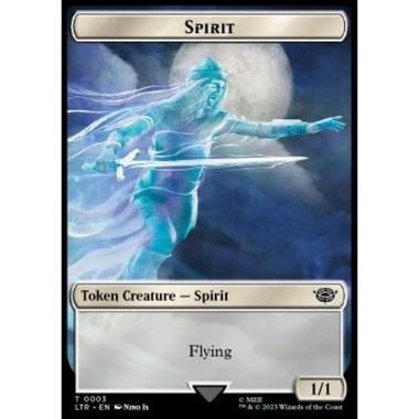 Spirit Token (W 1/1) // Food Token (V.2) - Spirit Token (W 1/1) // Food Token (V.2) - [XLTR] [NM] [Foil]
