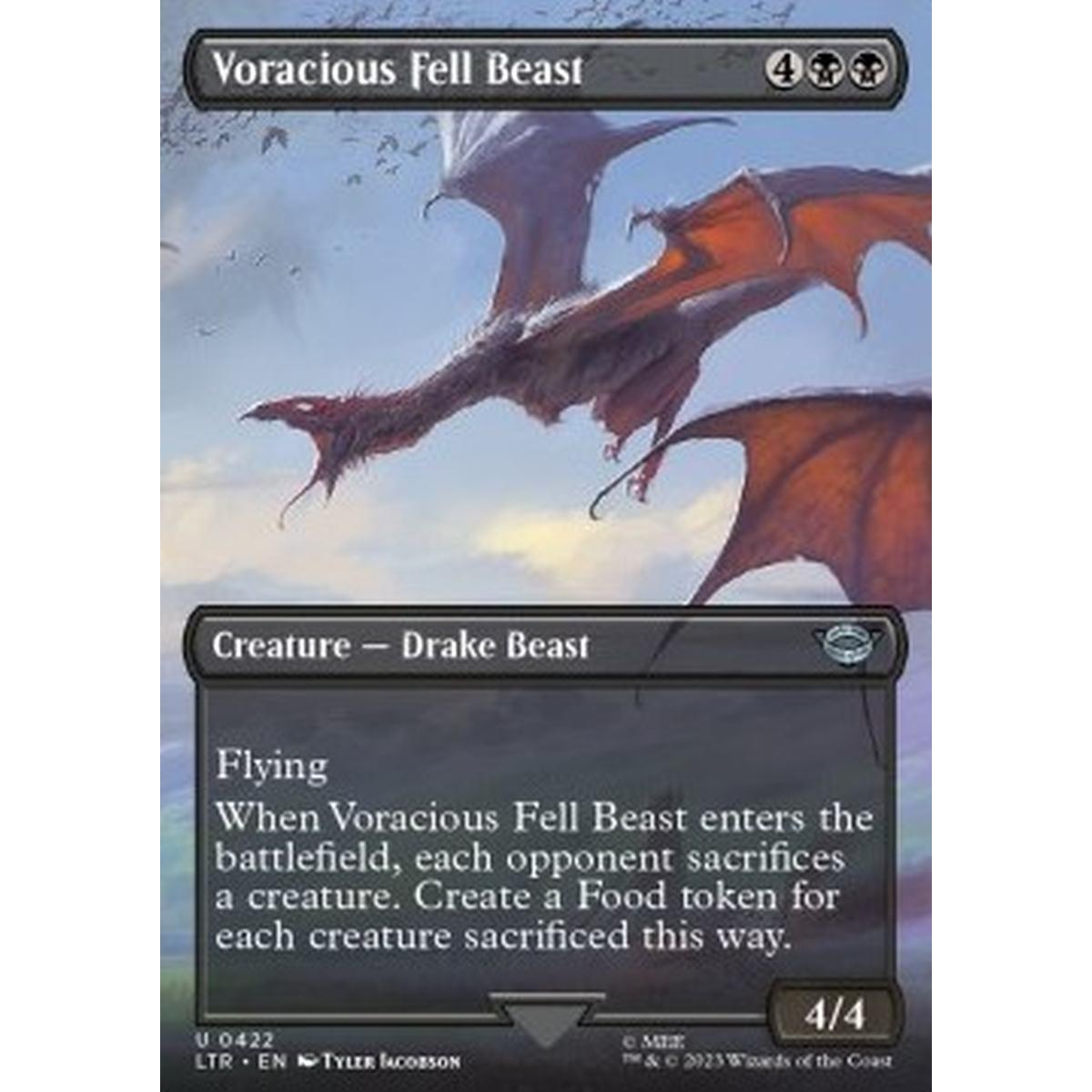 Voracious Fell Beast - Voracious Fell Beast - [XLTR] [NM] [Foil]