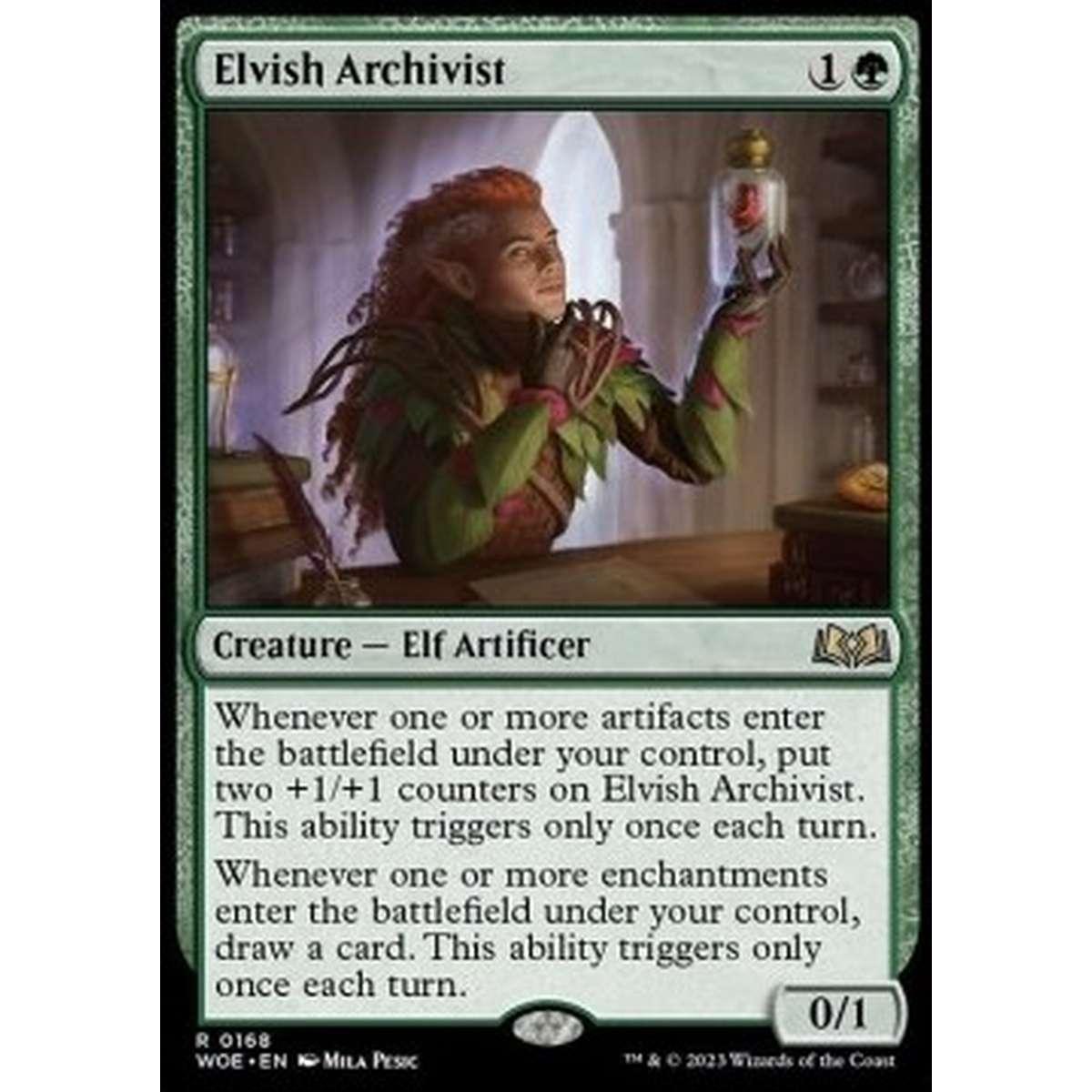 Elvish Archivist - Elvish Archivist - [WOE] [NM]