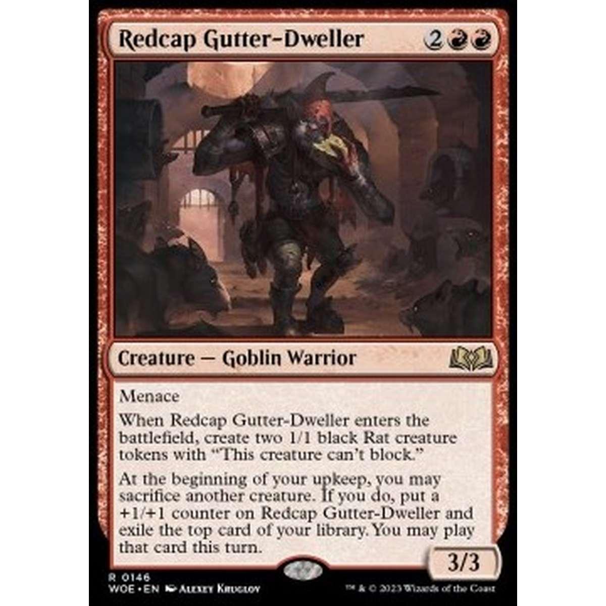 Redcap Gutter-Dweller - Redcap Gutter-Dweller - [WOE] [NM]