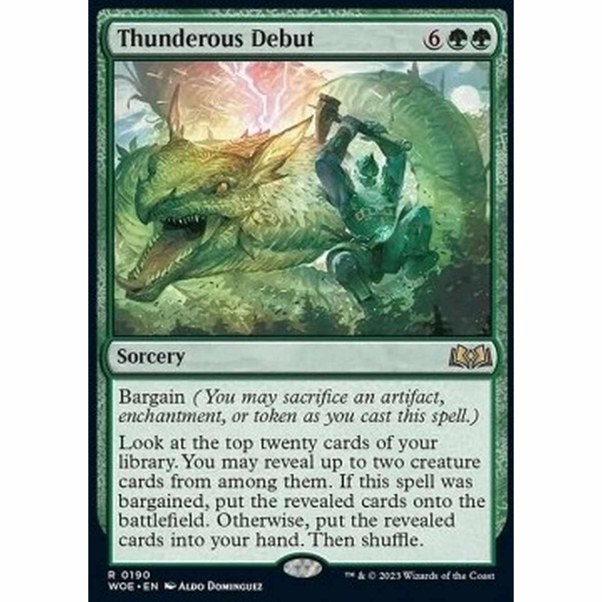 Thunderous Debut - Thunderous Debut - [WOE] [NM]