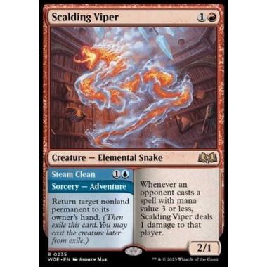 Scalding Viper // Steam Clean - Scalding Viper // Steam Clean - [WOE] [NM]