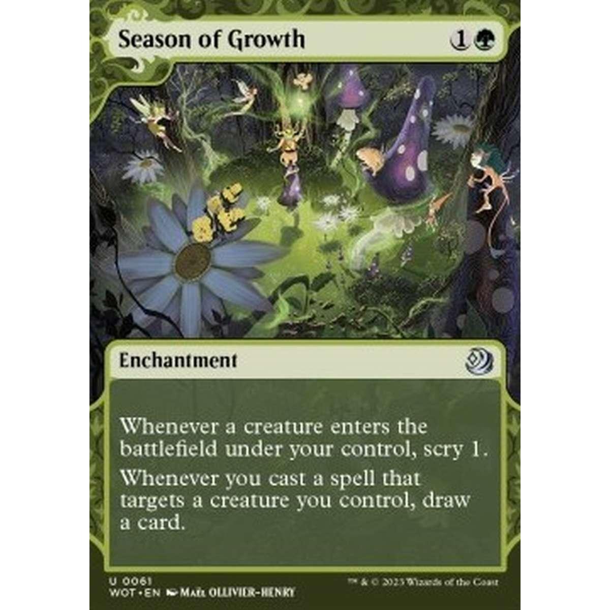 Season of Growth - Season of Growth - [WOT] [NM] [Foil]
