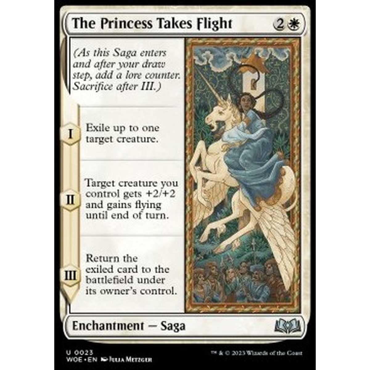 The Princess Takes Flight - The Princess Takes Flight - [WOE] [NM] [Foil]