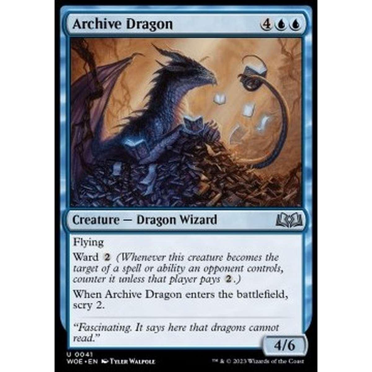 Archive Dragon - Archive Dragon - [WOE] [NM] [Foil]