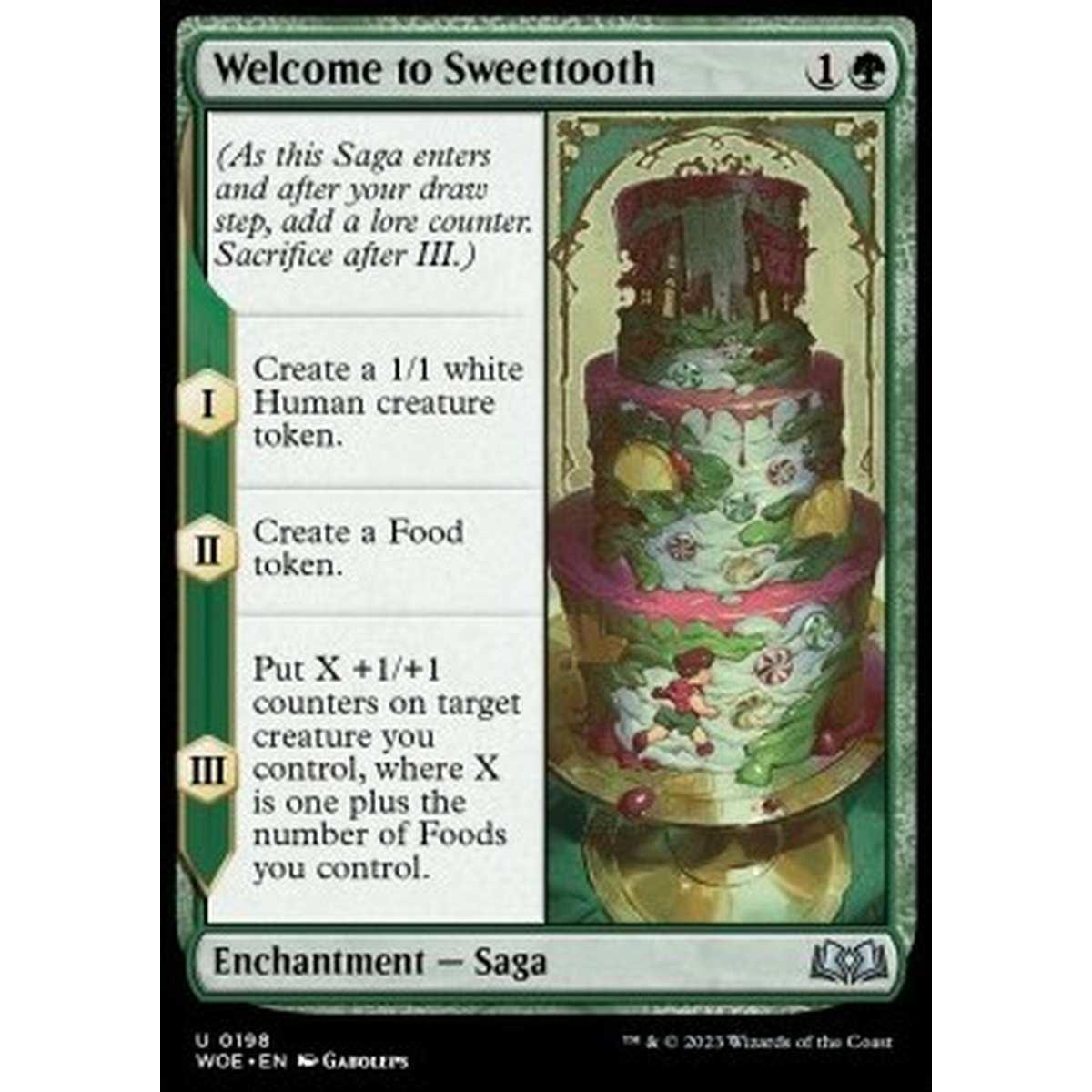 Welcome to Sweettooth - Welcome to Sweettooth - [WOE] [NM] [Foil]