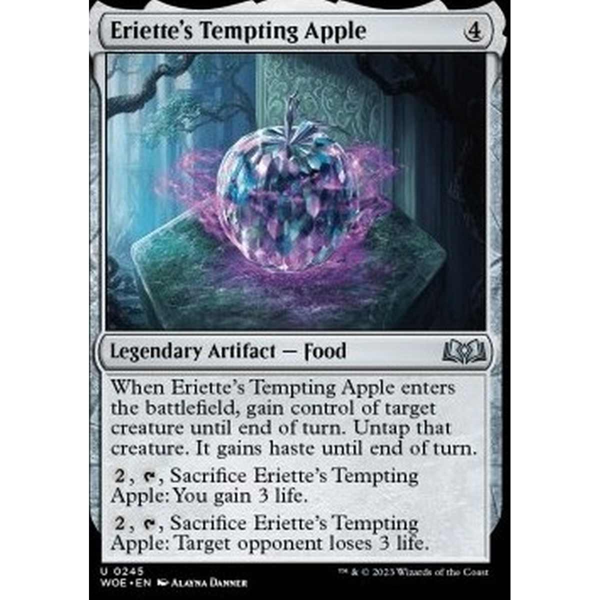 Eriette's Tempting Apple - Eriette's Tempting Apple - [WOE] [NM] [Foil]