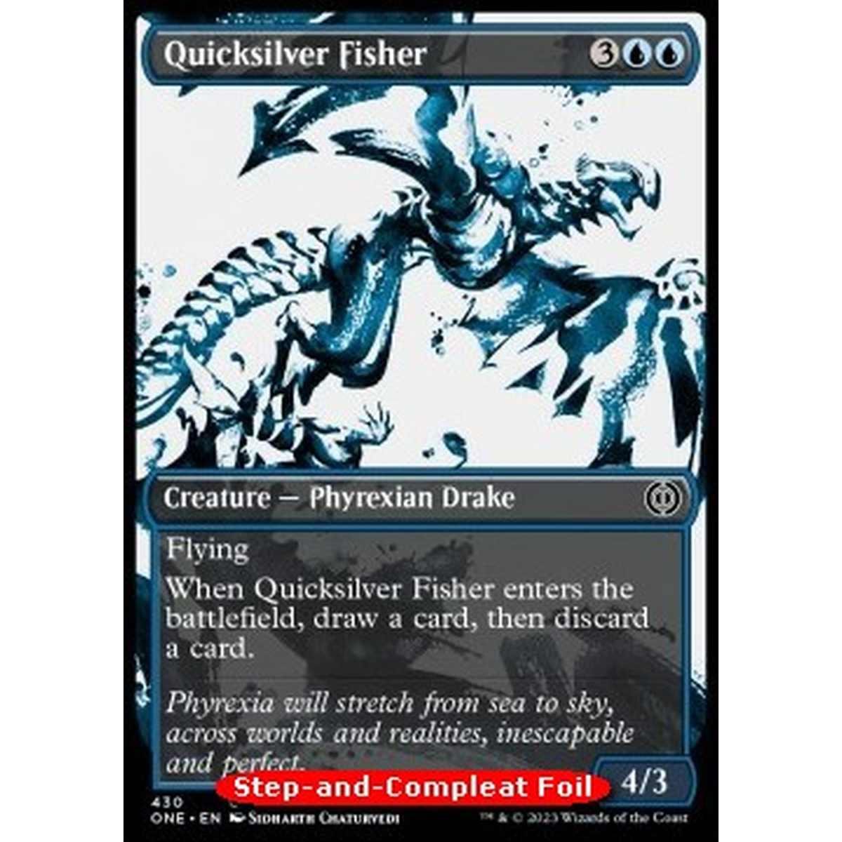 Quicksilver Fisher (V.2) - æ°´éŠã®é­šæãŠ (V.2) - [XONE] [NM] [Foil]
