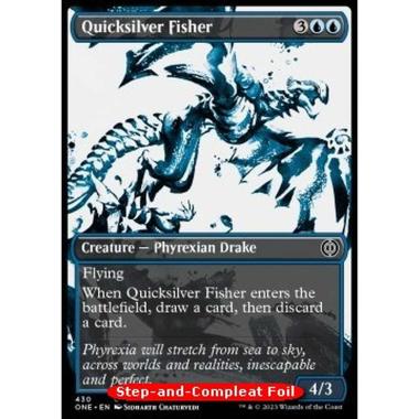 Quicksilver Fisher (V.2) - æ°´éŠã®é­šæãŠ (V.2) - [XONE] [NM] [Foil]