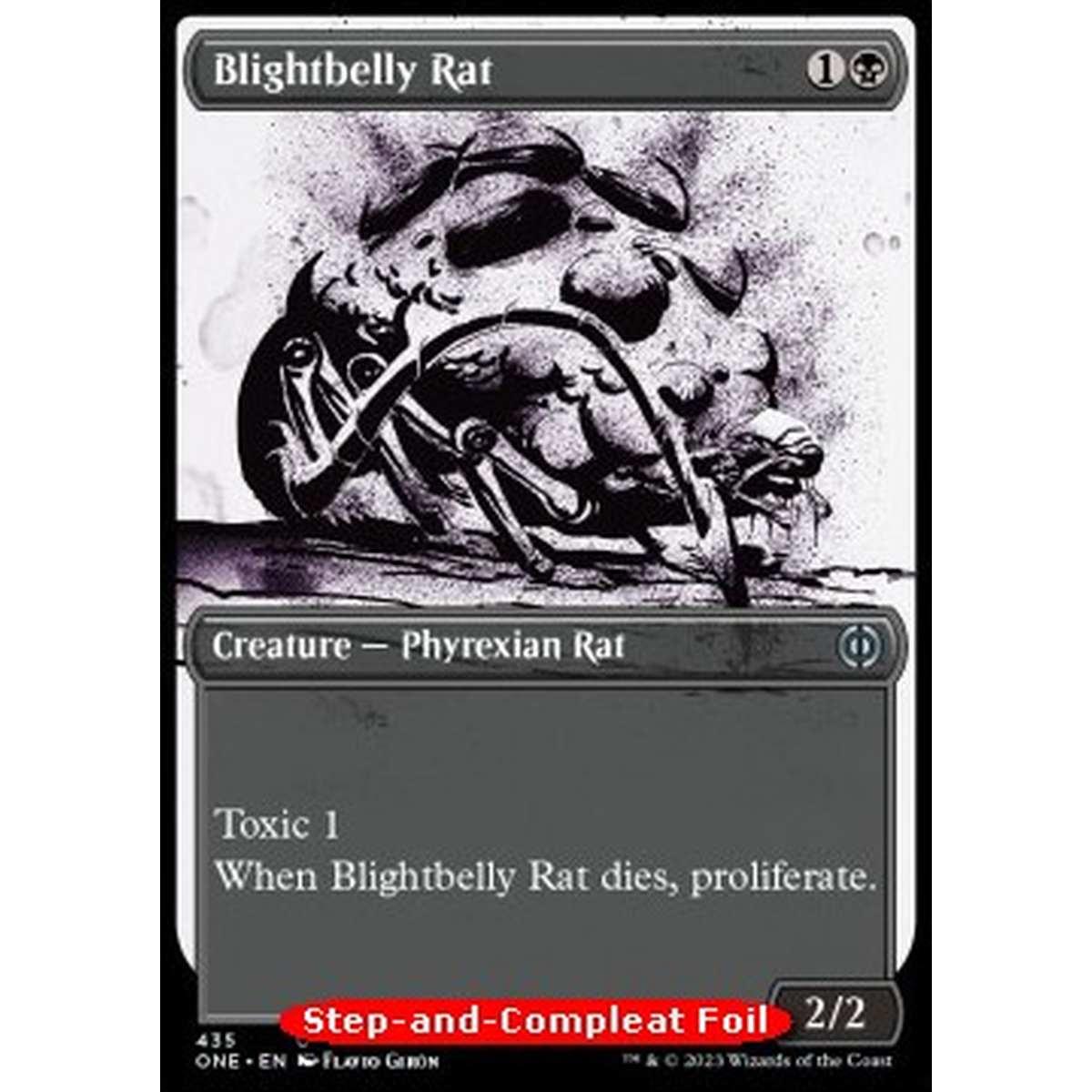 Blightbelly Rat (V.2) - èãŠè¹ã®ãƒãºãƒŸ (V.2) - [XONE] [NM] [Foil]