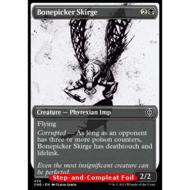 Bonepicker Skirge (V.2) - éª¨æ¾ãã®ã¹ã«ãƒ¼ã¸ (V.2) - [XONE] [NM] [Foil]