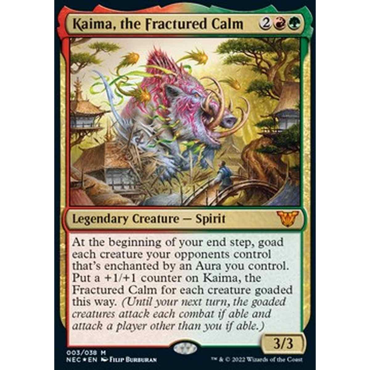 Kaima, the Fractured Calm (V.1) - Kaima, la Calma Fratturata (V.1) - [NEC] [NM]
