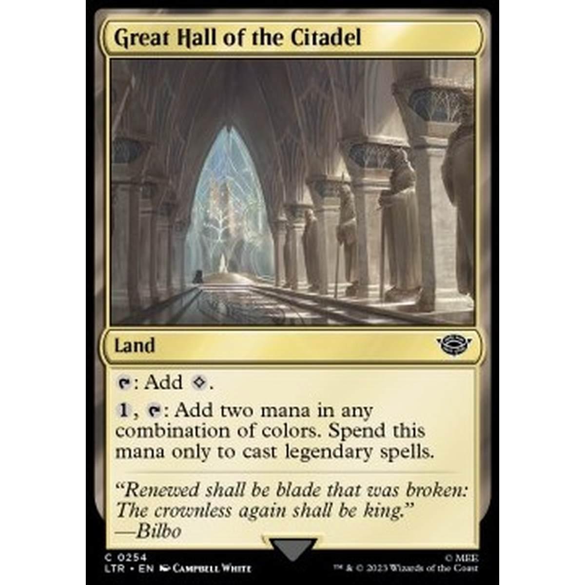 Great Hall of the Citadel - Great Hall of the Citadel - [LTR] [NM] [Foil]