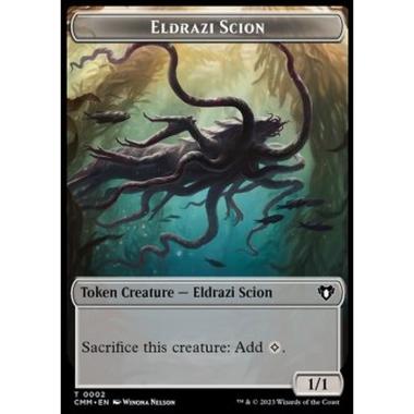 Eldrazi Scion Token (C 1/1) // Construct Token (A */*) - Eldrazi Scion Token (C 1/1) // Construct Token (A */*) - [XCMM] [NM]