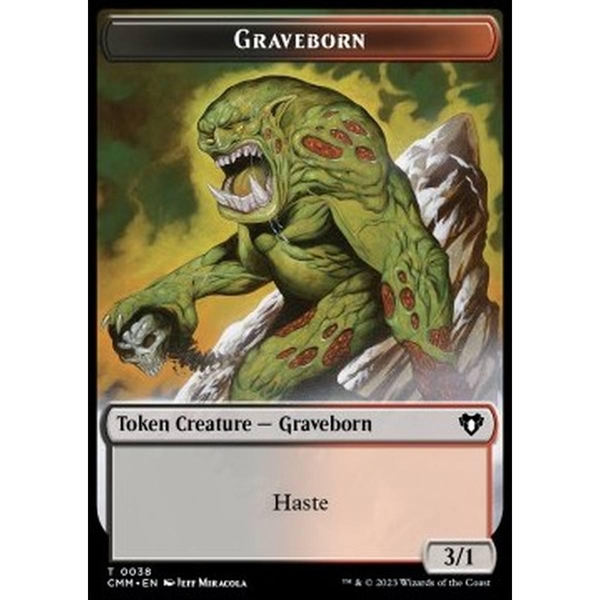 Graveborn Token (BR 3/1) // Eldrazi Scion Token (C 1/1) - Graveborn Token (BR 3/1) // Eldrazi Scion Token (C 1/1) - [XCMM] [NM]