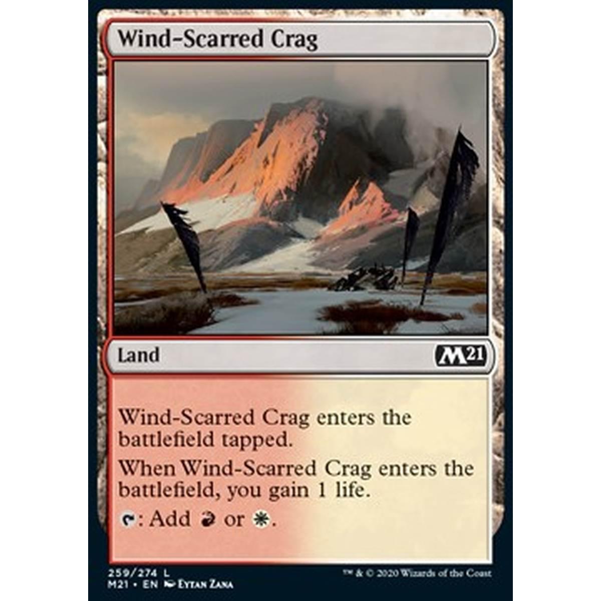 Wind-Scarred Crag - Dirupo Eroso dai Venti - [M21] [NM] [Foil]