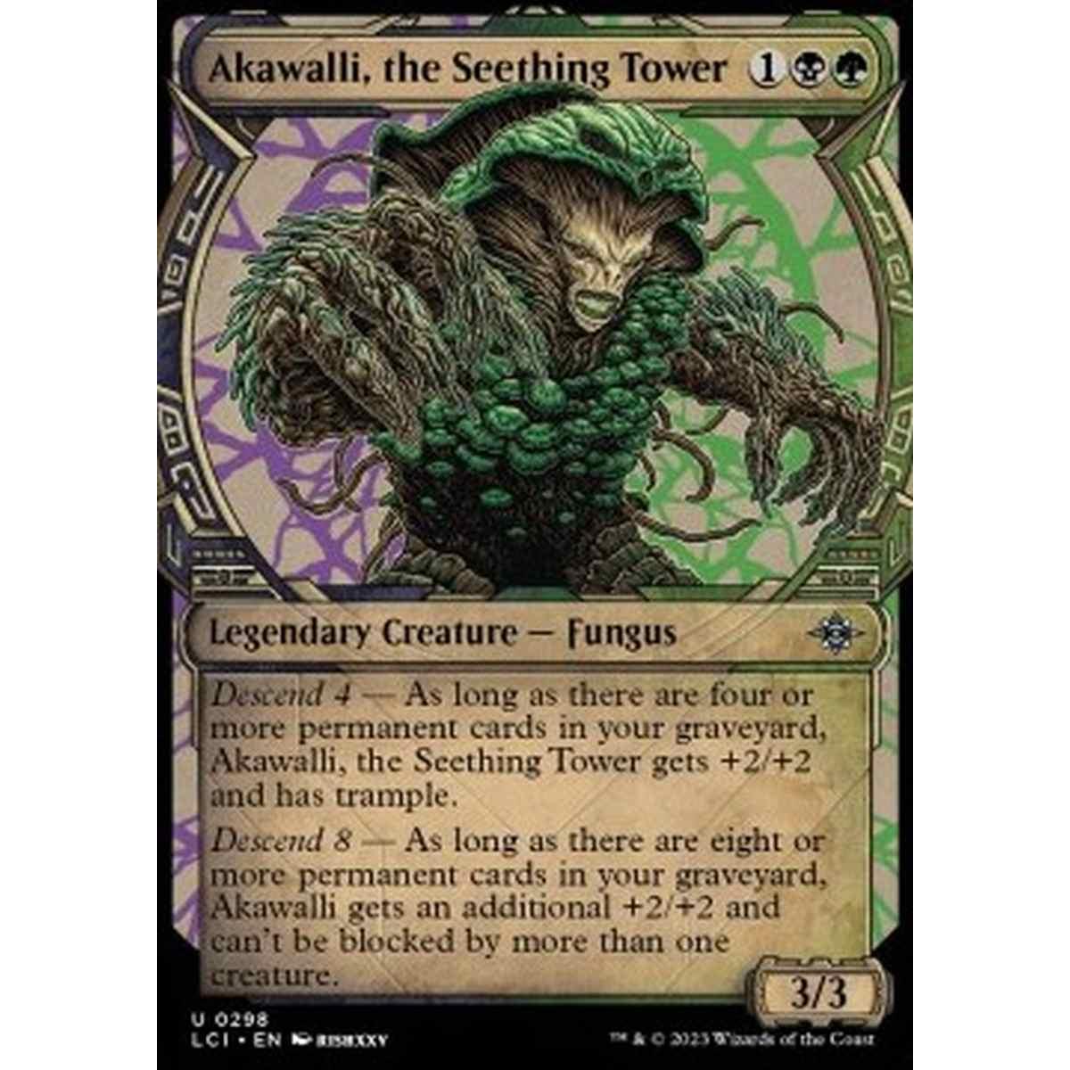 Akawalli, the Seething Tower - Akawalli, the Seething Tower - [XLCI] [NM] [Foil]