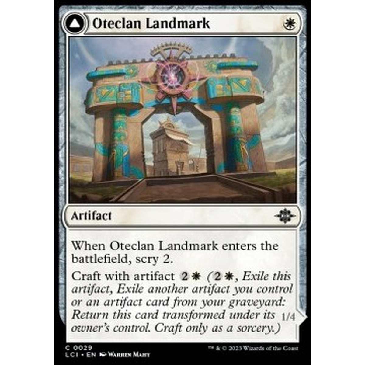 Oteclan Landmark // Oteclan Levitator - Oteclan Landmark // Oteclan Levitator - [LCI] [NM] [Foil]