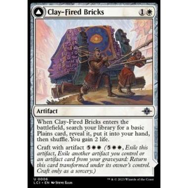 Clay-Fired Bricks // Cosmium Kiln - Clay-Fired Bricks // Cosmium Kiln - [LCI] [NM] [Foil]