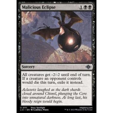 Malicious Eclipse - Malicious Eclipse - [LCI] [NM] [Foil]