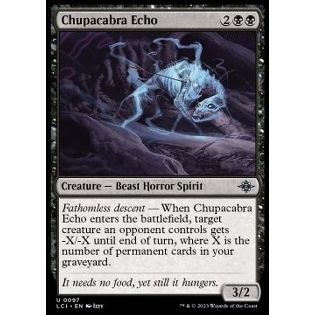 Chupacabra Echo - Chupacabra Echo - [LCI] [NM] [Foil]