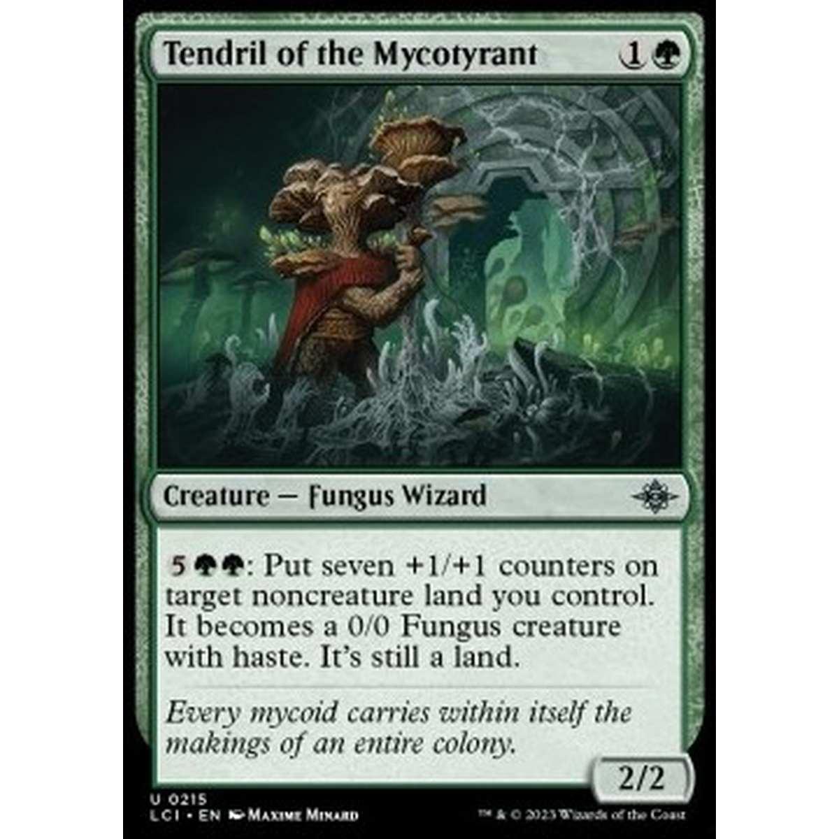 Tendril of the Mycotyrant - Tendril of the Mycotyrant - [LCI] [NM] [Foil]