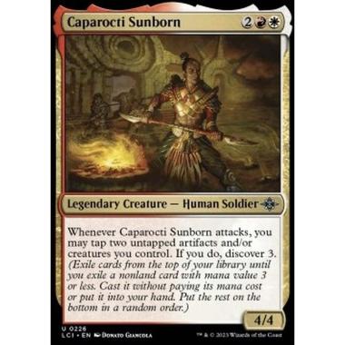 Caparocti Sunborn - Caparocti Sunborn - [LCI] [NM] [Foil]